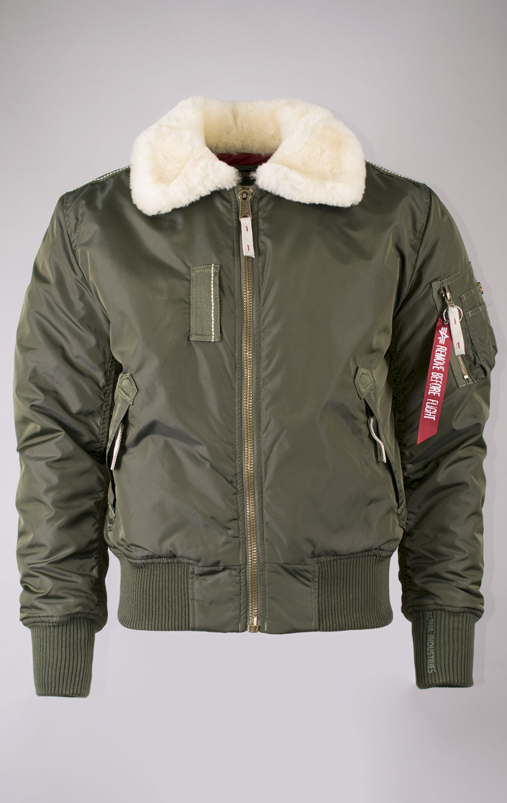 Куртка-пилот ALPHA INDUSTRIES INJECTOR-III dark green 