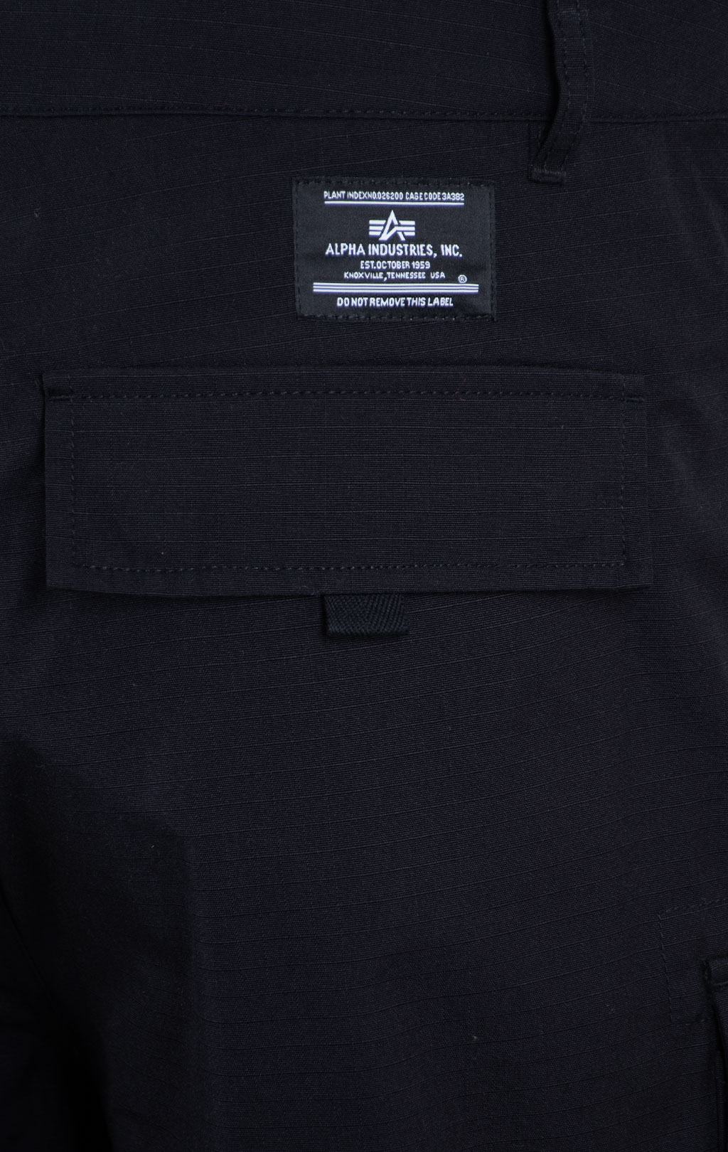 Брюки-шорты ALPHA INDUSTRIES CONVERTIBLE CARGO PANT SS 24 m black 