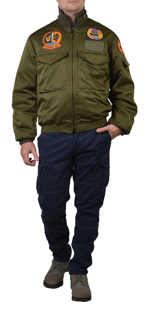 Куртка COCKPIT Buero of Navy&Marines olive (Z24I009) 