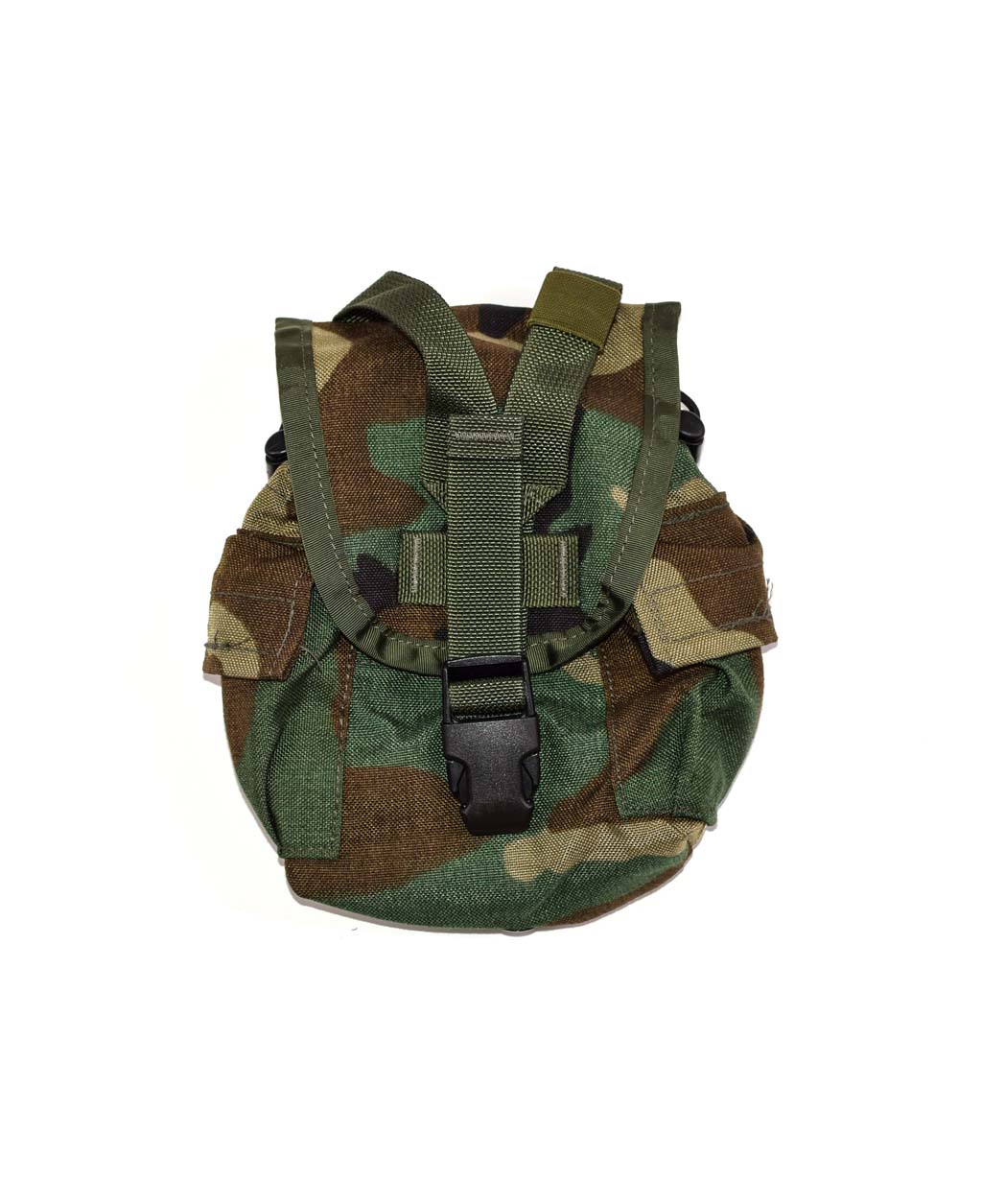 Чехол для фляги MOLLE camo woodland США