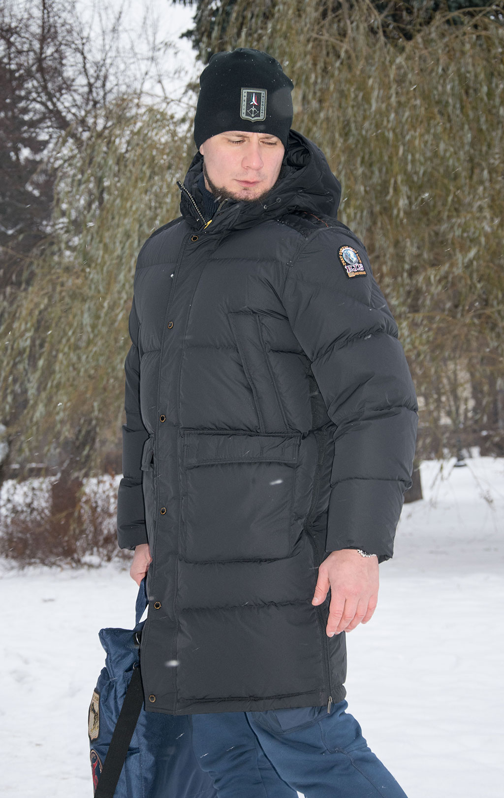 Куртка-пуховик PARAJUMPERS LONG BEAR MAN FW 22/23 black 