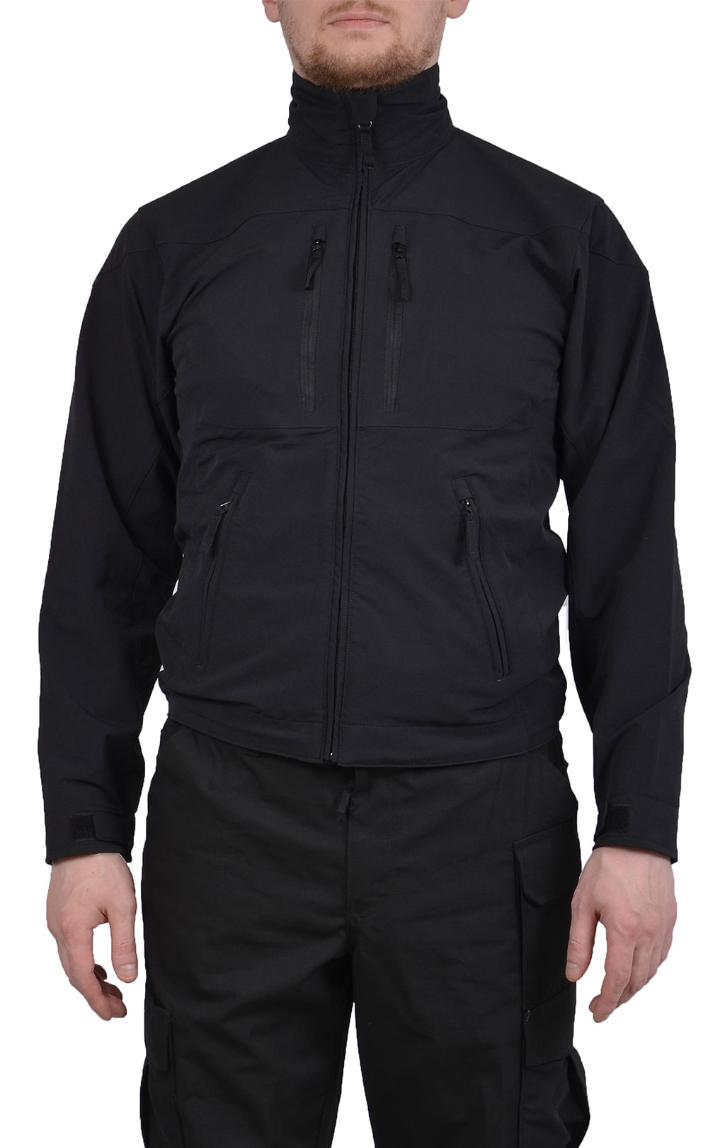 Ветровка тактическая Tru-Spec Soft Shell black 