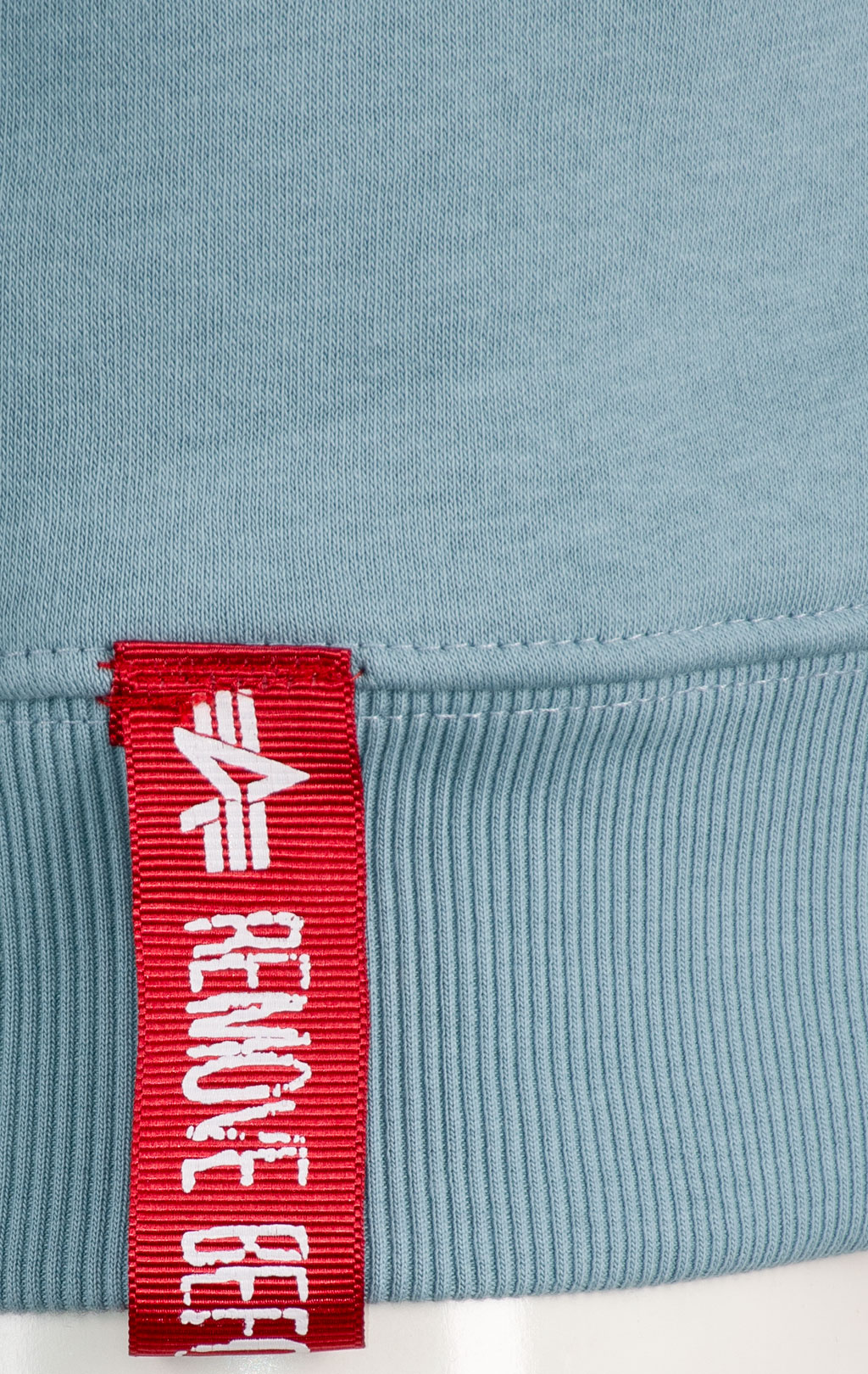 Свитшот ALPHA INDUSTRIES BASIC SWEATER SMALL LOGO greyblue 