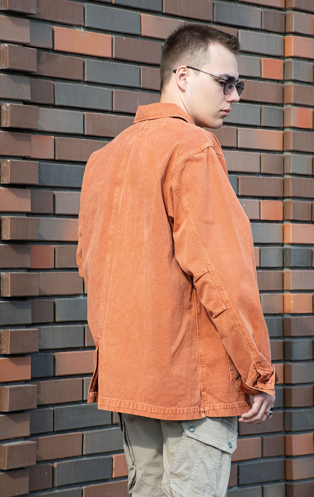 Ветровка ALPHA INDUSTRIES CTN CHORE COAT SS 25 m muted saffron 