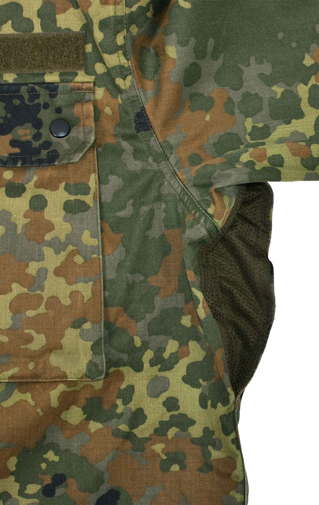 Китель полевой с сеткой flecktarn б/у Германия