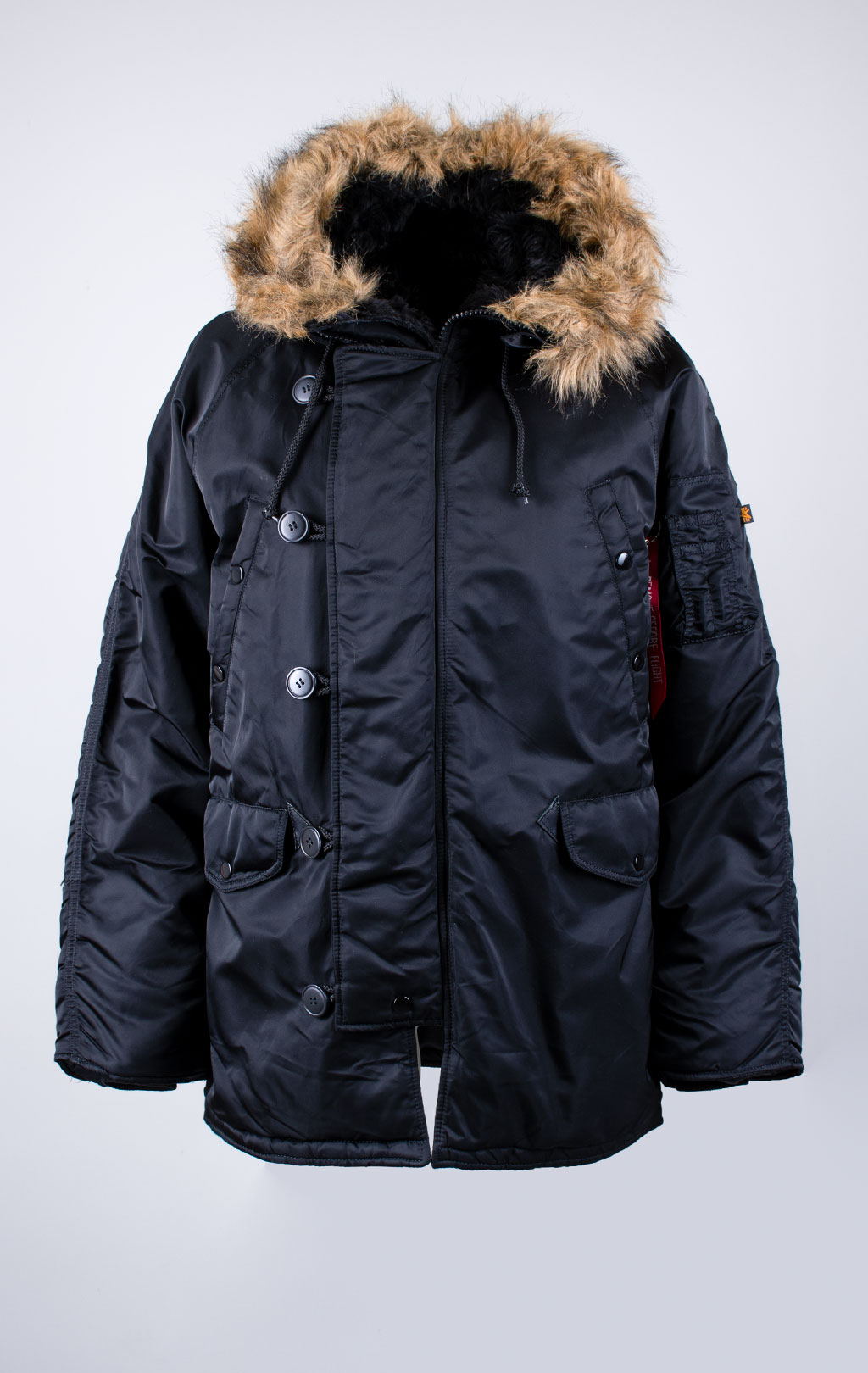 Аляска ALPHA INDUSTRIES CLASSIC N-3B black 