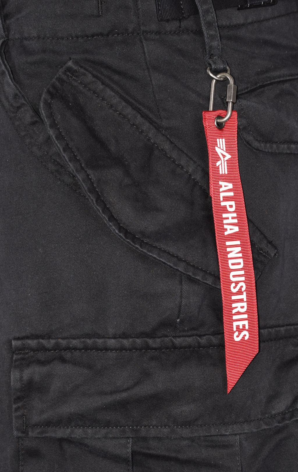 Брюки-карго парашюты ALPHA INDUSTRIES M-65 PANT black 