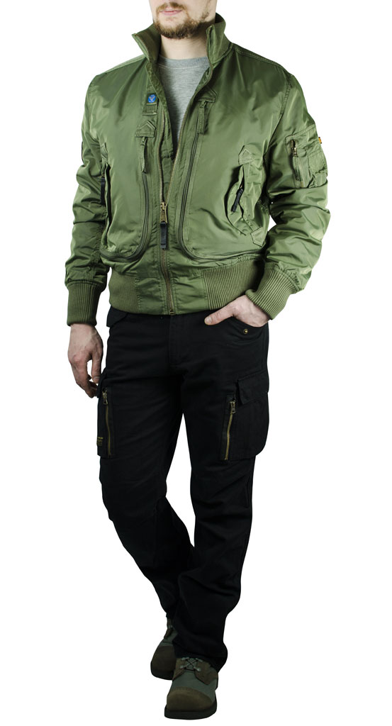 Ветровка-бомбер ALPHA INDUSTRIES PROP sage green Ветровка-бомбер ALPHA INDUSTRIES PROP sage green