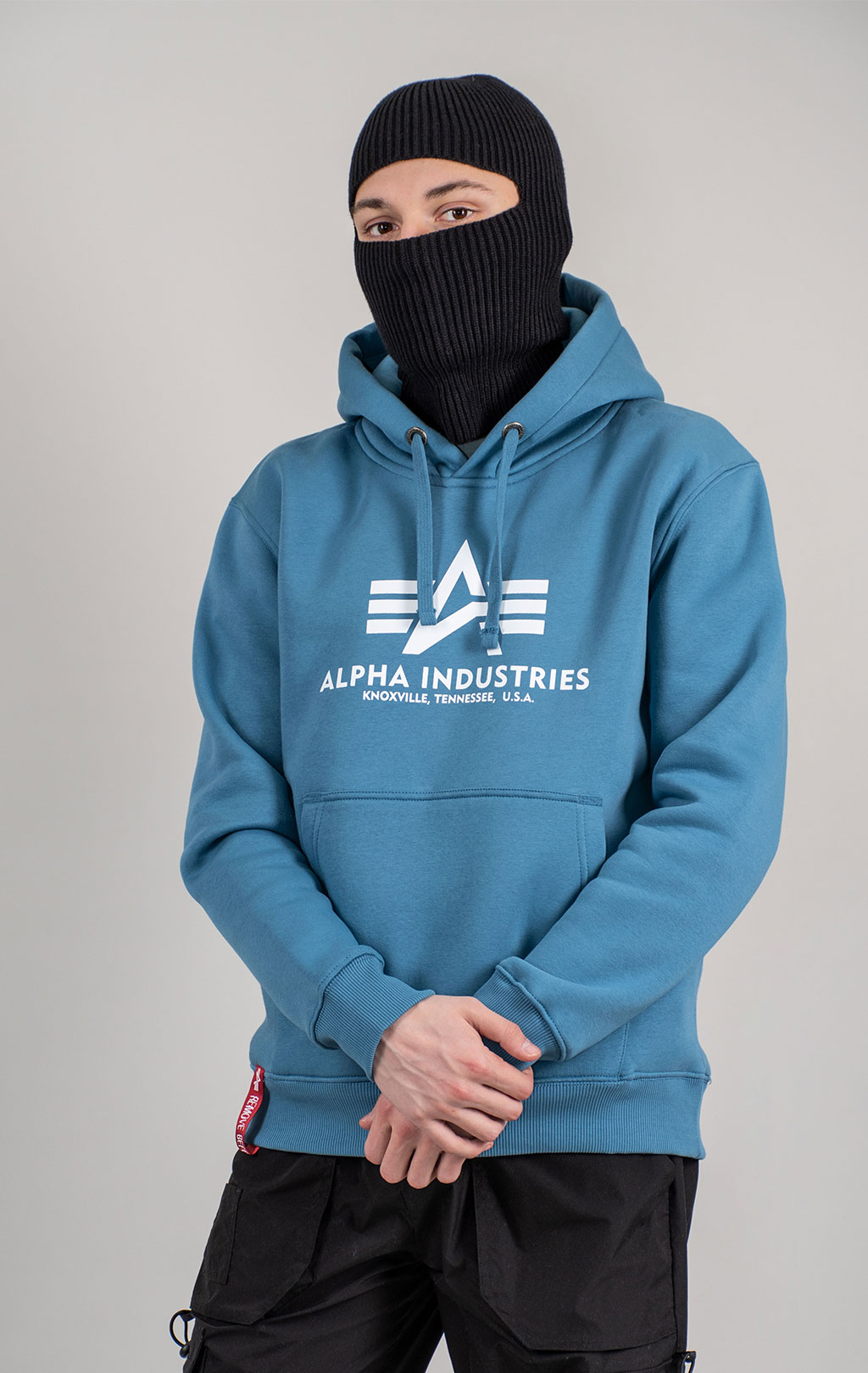 Толстовка ALPHA INDUSTRIES BASIC HOODY airforce blue 