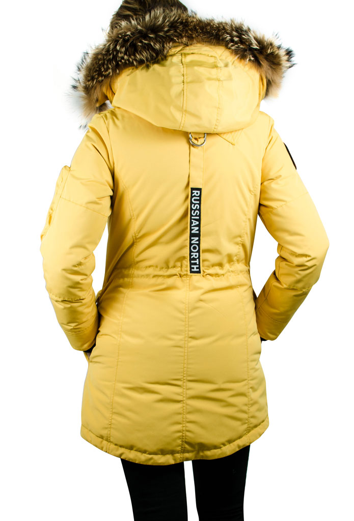 Женский пуховик ARCTIC EXPLORER UMI yellow 