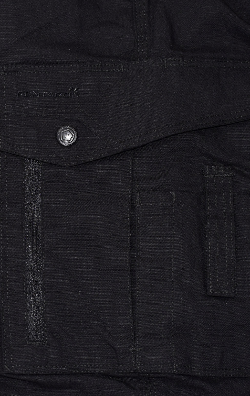 Брюки тактические Pentagon RANGER 2.0 big size хлопок35%/полиэстер65% Rip-Stop stretch black 05007 