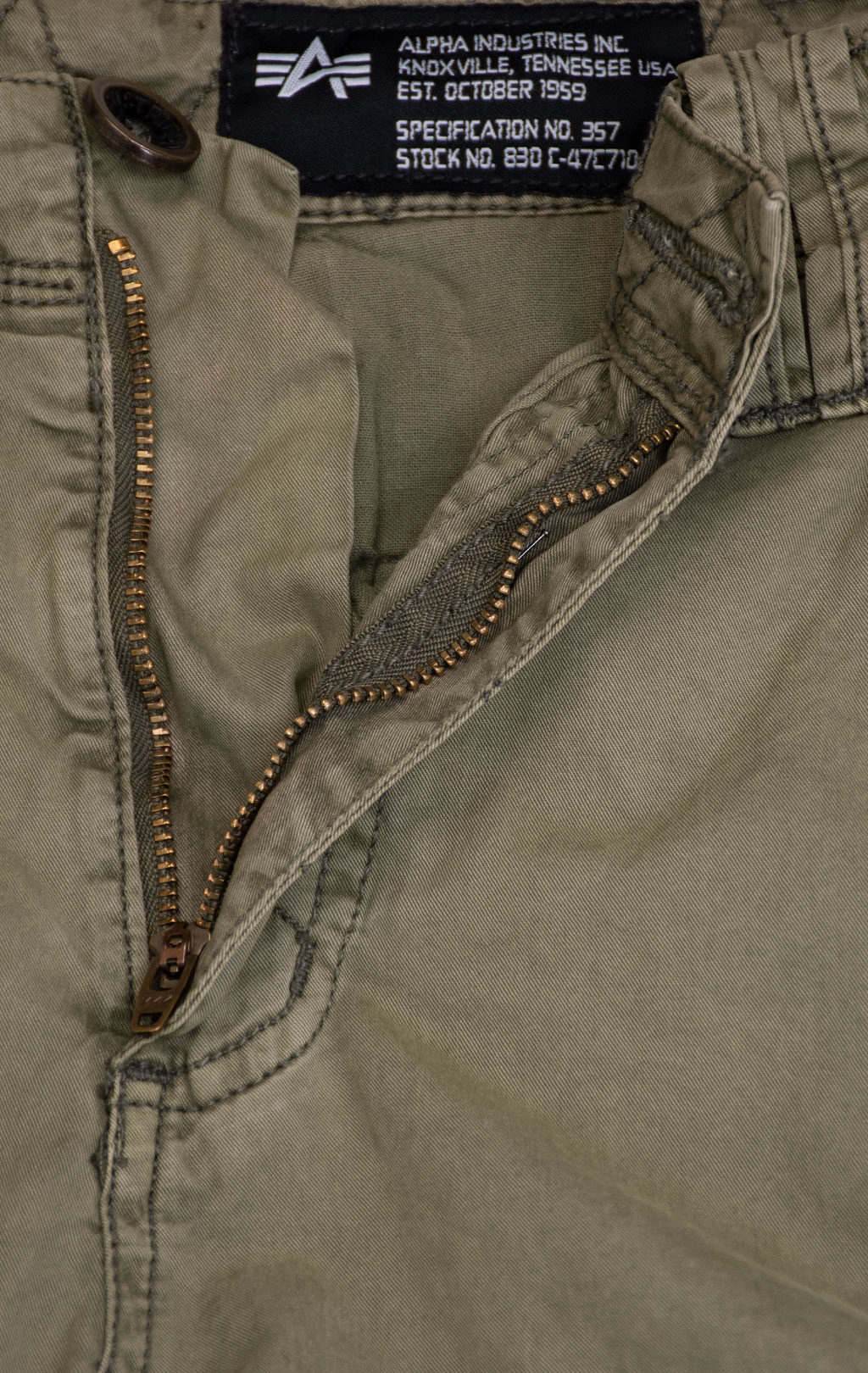 Шорты карго удлинённые ALPHA INDUSTRIES IMPERIAL 3/4 light olive 
