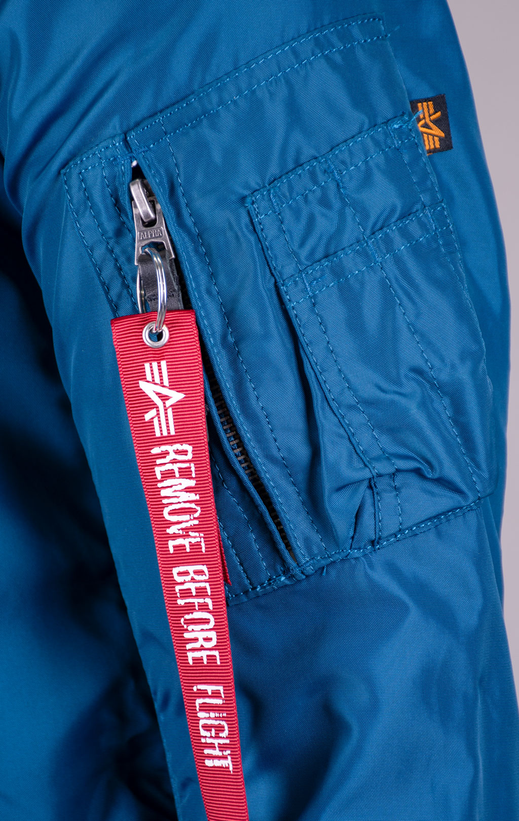 Ветровка-бомбер ALPHA INDUSTRIES MA-1 TT naval blue 