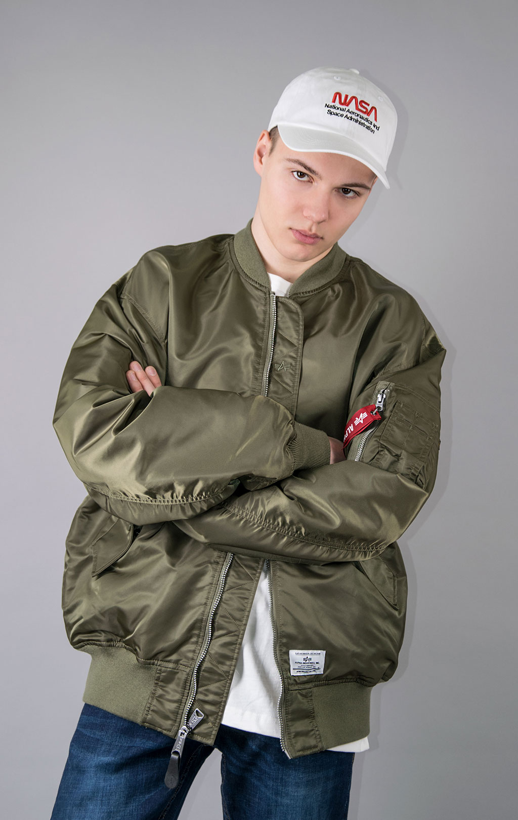 Ветровка ALPHA INDUSTRIES GEN-II FLIGHT JACKET L-2B SS 23 m OG-107 green 