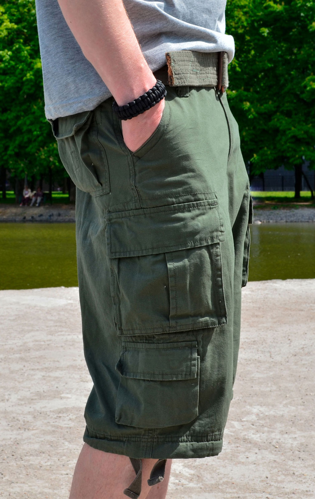 Шорты Surplus DIVISION big size olive 