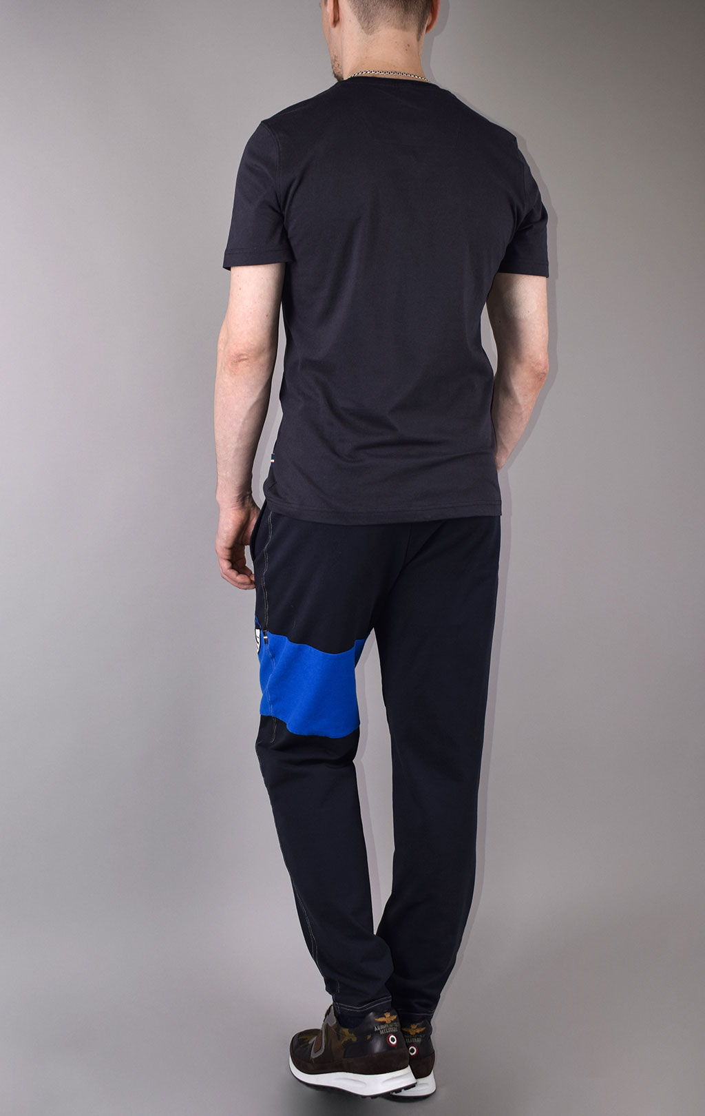 Футболка AERONAUTICA MILITARE SS 20/TR blue navy (TS 1710)
