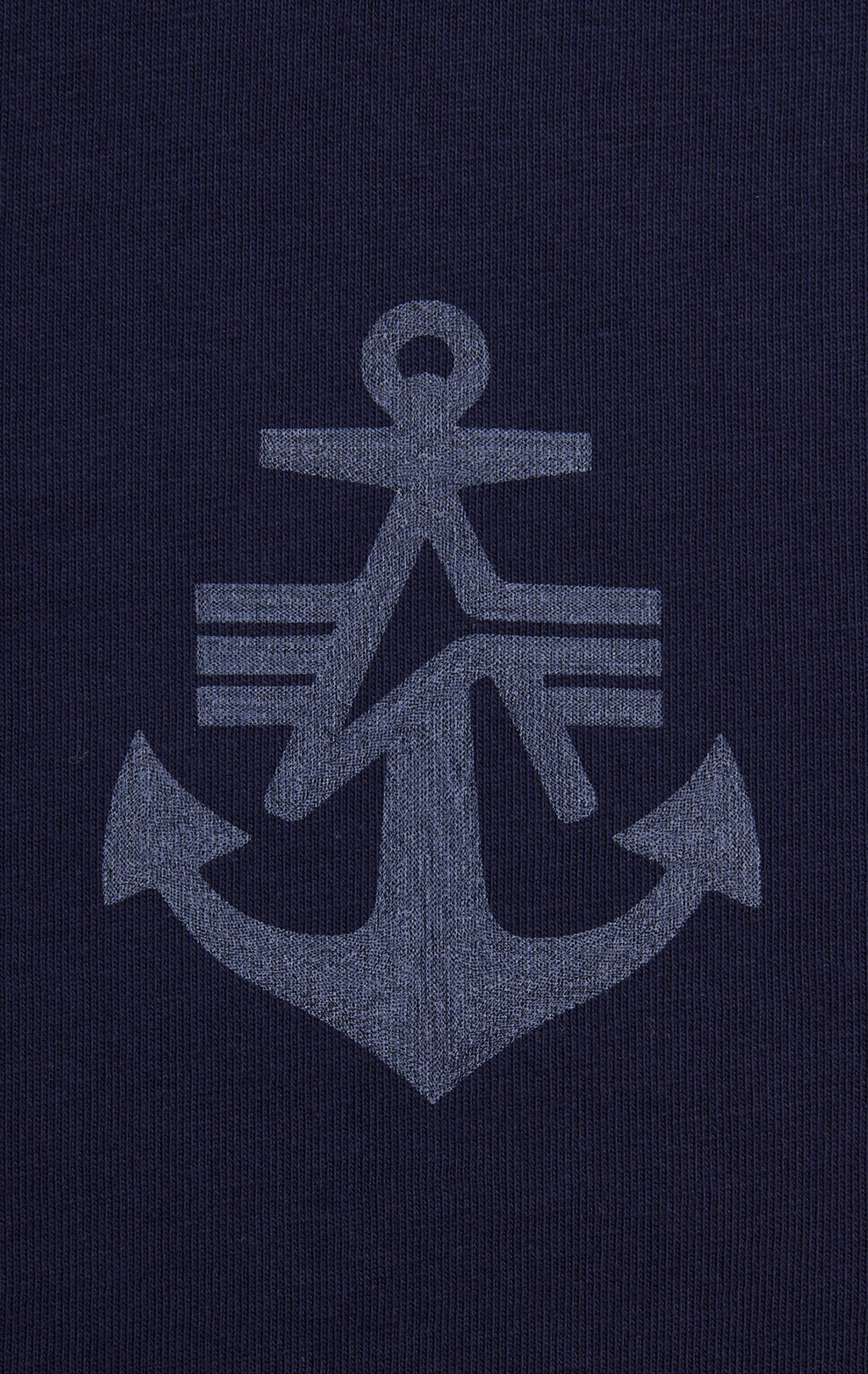 Футболка ALPHA INDUSTRIES ALPHA ANCHOR PRINT TEE SS 24 replica blue 