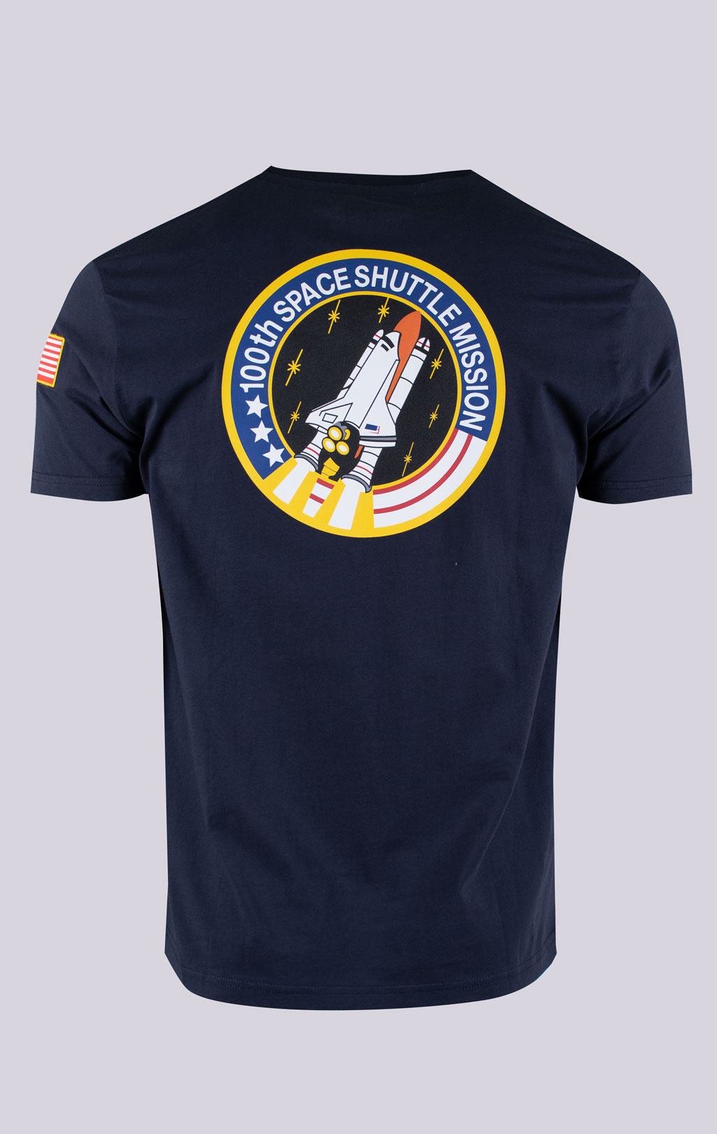 Футболка ALPHA INDUSTRIES NASA SPACE SHUTTLE T rep. blue 