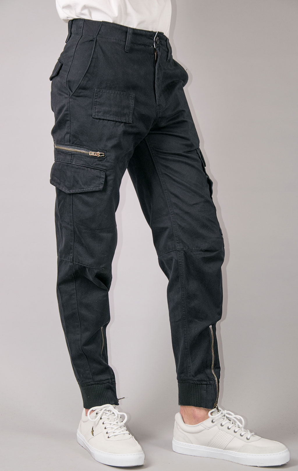 Брюки-карго ALPHA INDUSTRIES A-11 PANT black 