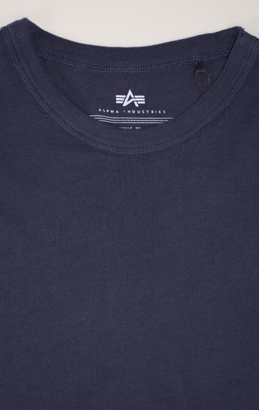 Футболка ALPHA INDUSTRIES ESSENTIAL GEN II TEE плотная FW 24/25 replica blue 