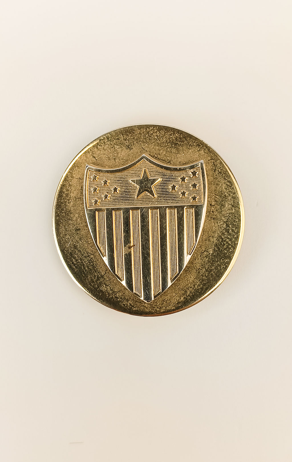 Знак петличн. на круге Adj General gold (P10401) США
