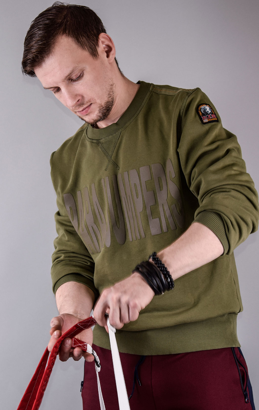 Свитшот PARAJUMPERS CLEM FW 19/20 military 