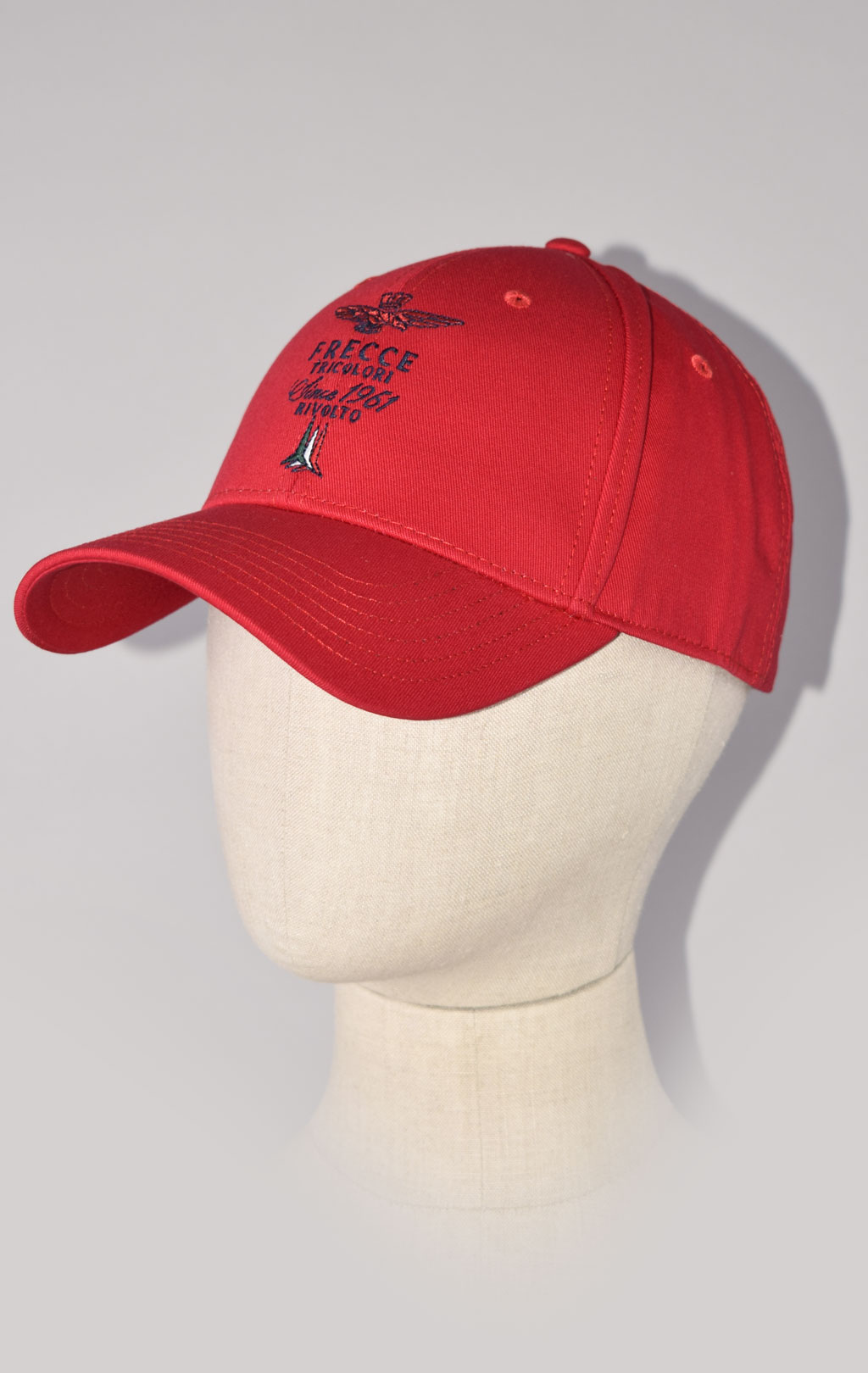 Бейсболка AERONAUTICA MILITARE SS 23/CN rosso (HA 1132)