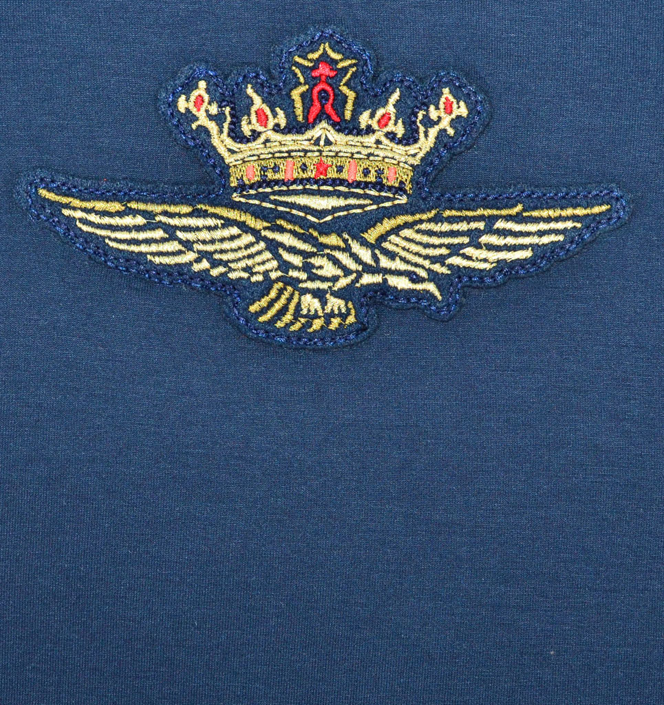 Женская футболка AERONAUTICA MILITARE blue navy (TS 1499) 