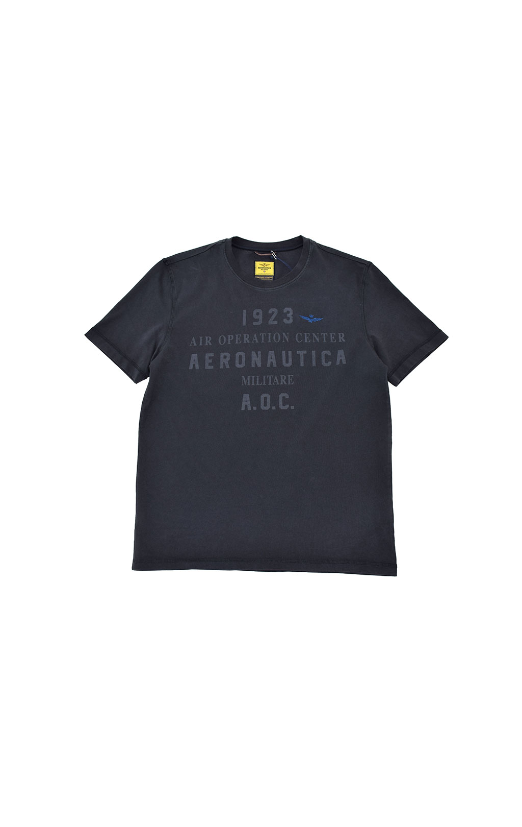 Футболка AERONAUTICA MILITARE SS 21/IN blue black (TS 1814) 