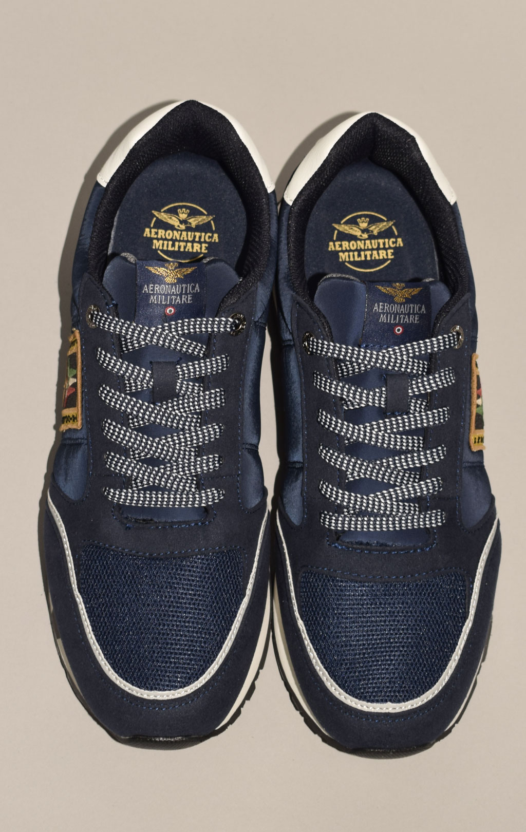 Кроссовки AERONAUTICA MILITARE FW 23/24 m/CN blue chiaro (SC 258)