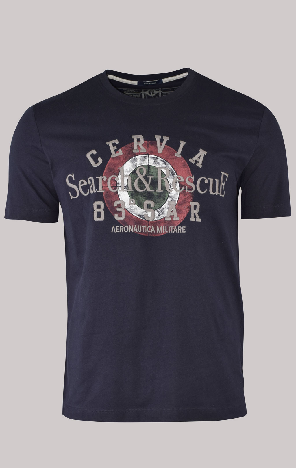 Футболка AERONAUTICA MILITARE SS 23/BD blue navy (TS 2085)