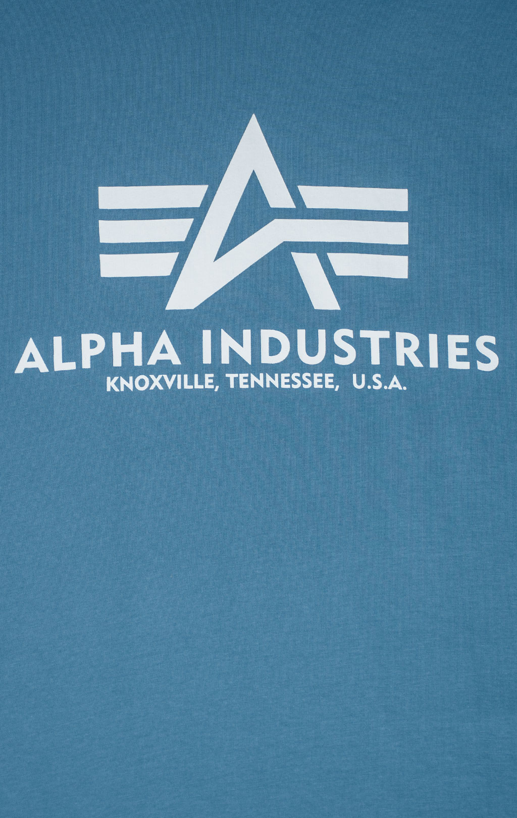 Футболка ALPHA INDUSTRIES BASIC T big size airforce blue 
