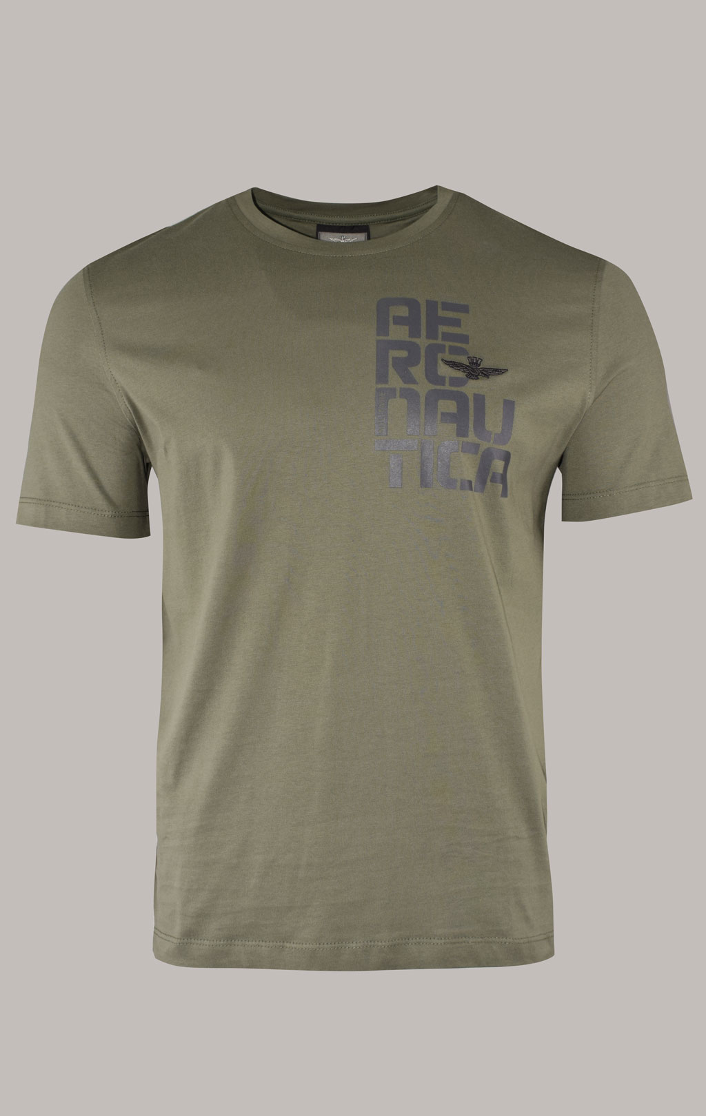 Футболка AERONAUTICA MILITARE big size SS 23/IT verde (TS 2084) 
