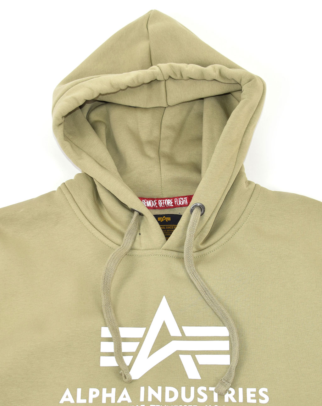 Толстовка ALPHA INDUSTRIES BASIC HOODY light olive 