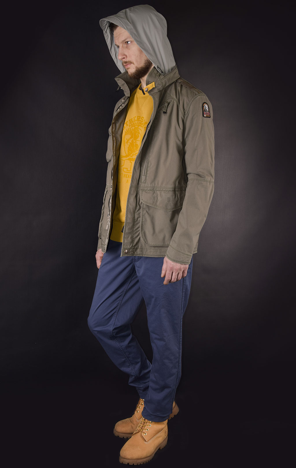 Ветровка PARAJUMPERS DENIS SS19 military 