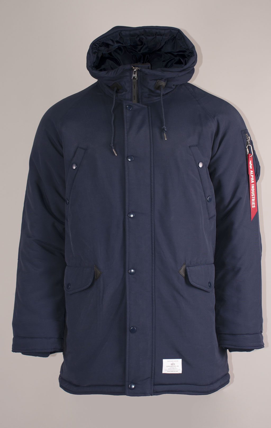 Аляска ALPHA INDUSTRIES ALTITUDE MOD PARKA N-3B FW 24/25 replica blue 