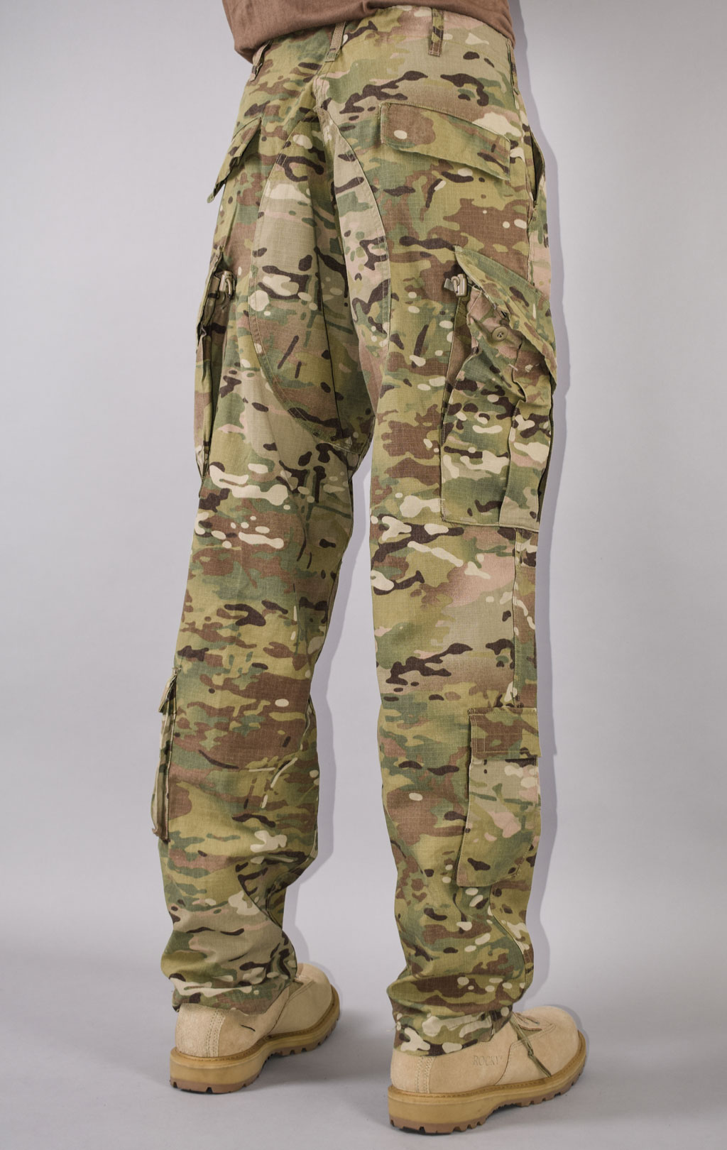 Брюки полевые ACU rip-stop Fire Resistant multicam США