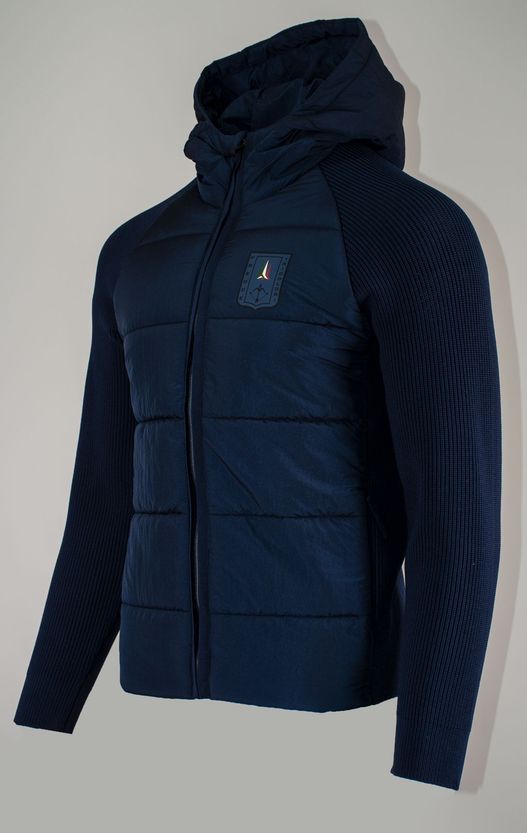 Куртка с капюшоном AERONAUTICA MILITARE FW 25/26/MN blue navy (AM 1383) 