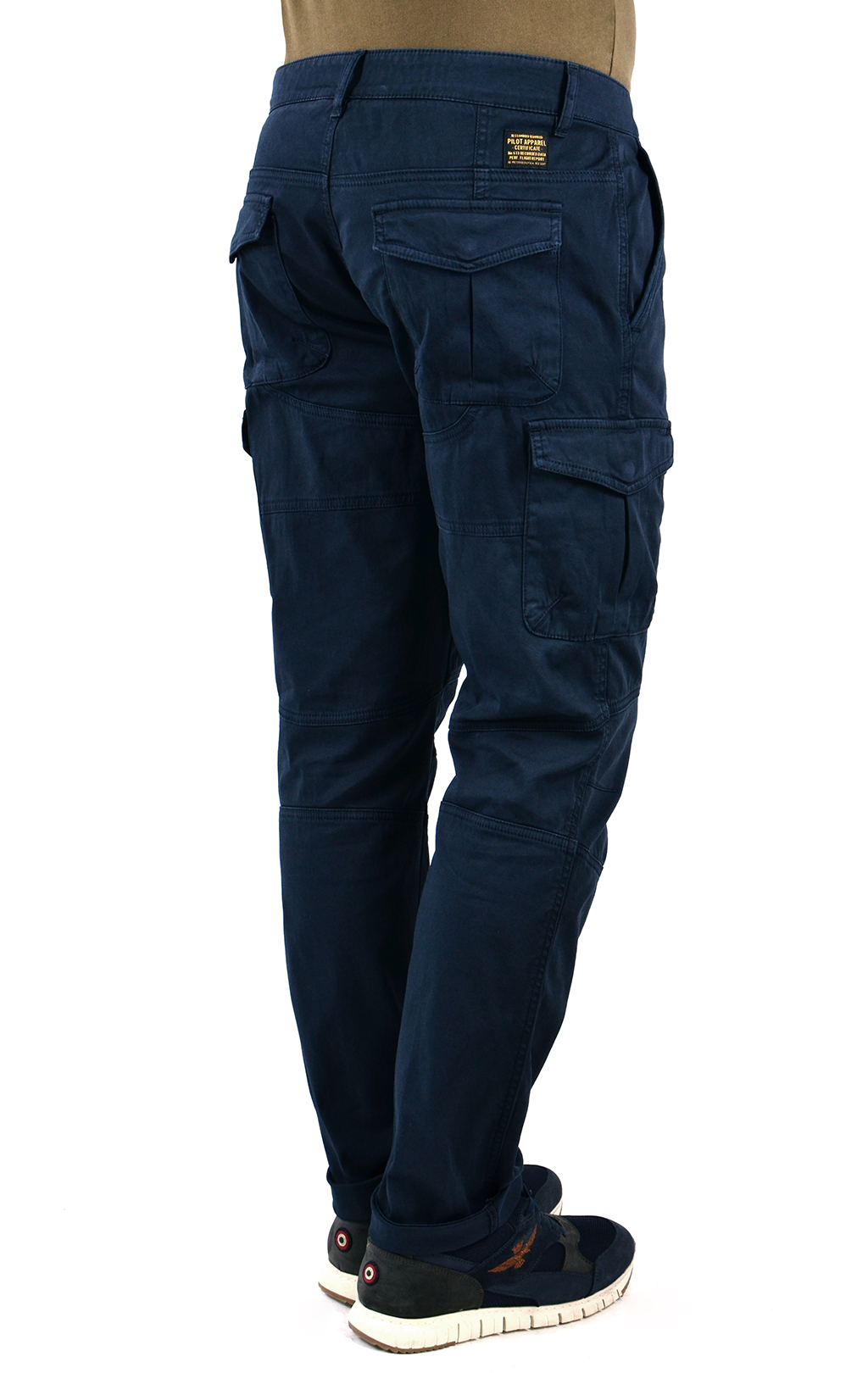 Брюки-карго AERONAUTICA MILITARE SS19/AL blue navy (PA 1288) 