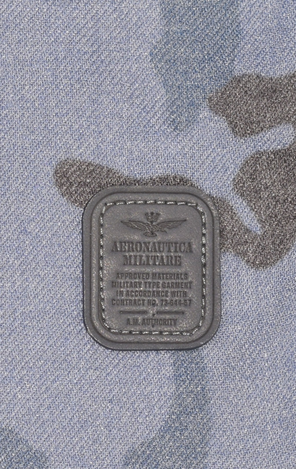 Шарф AERONAUTICA MILITARE FW 23/24/IT camouflage blue (SH 1115) 