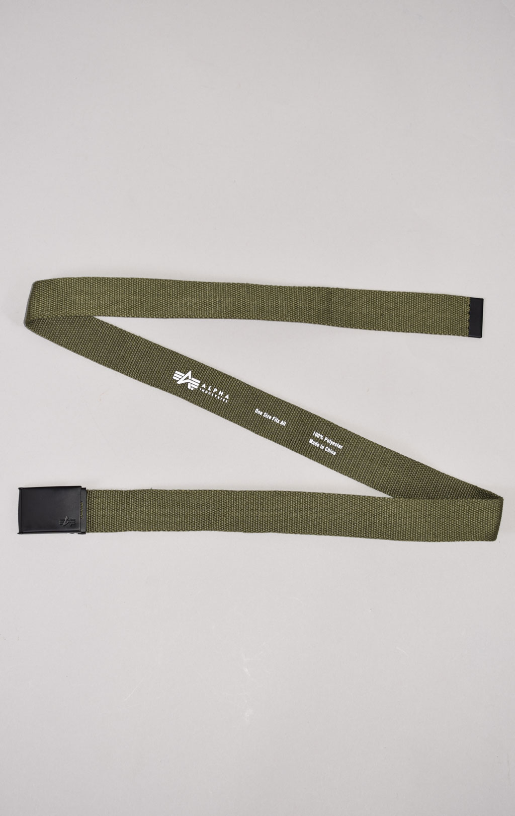 Ремень брючный ALPHA INDUSTRIES ALPHA WEBBING BELT SS 22 dark green 