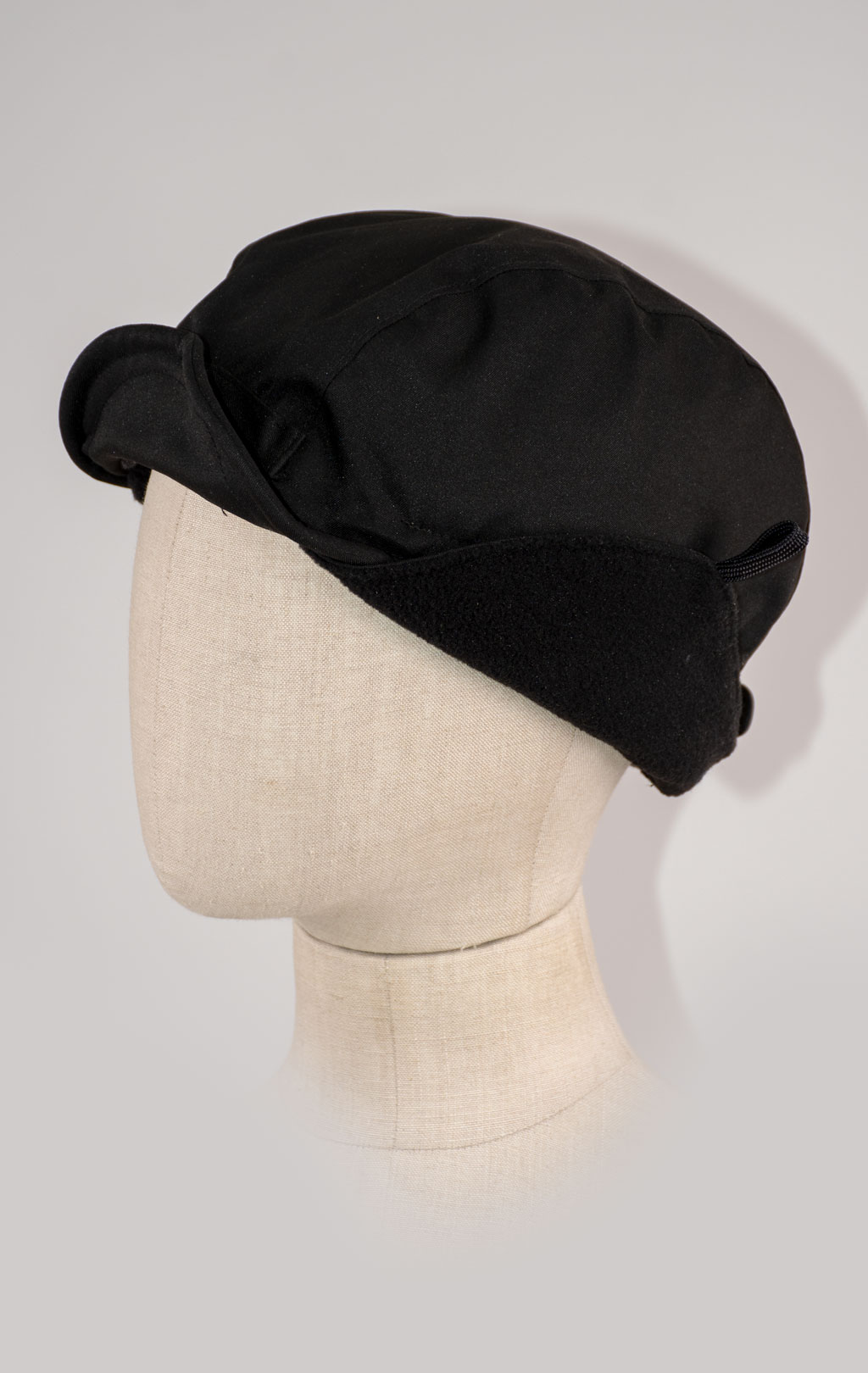 Кепка зимняя с флисом black Голландия