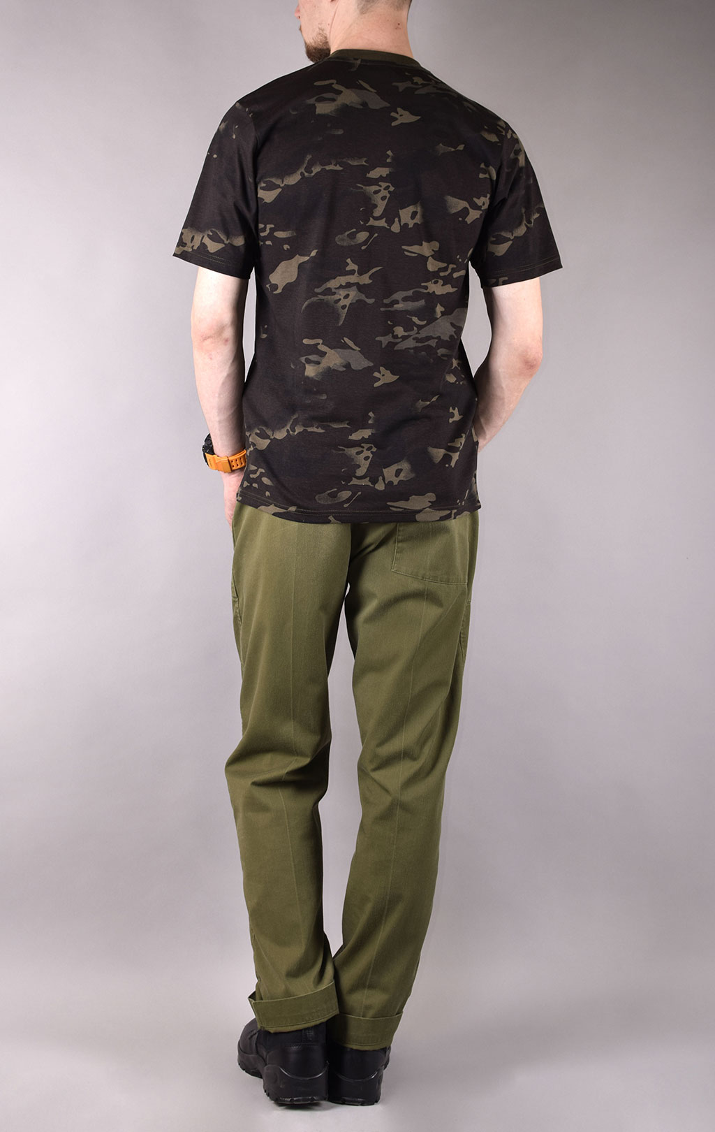 Футболка полевая multicam black 