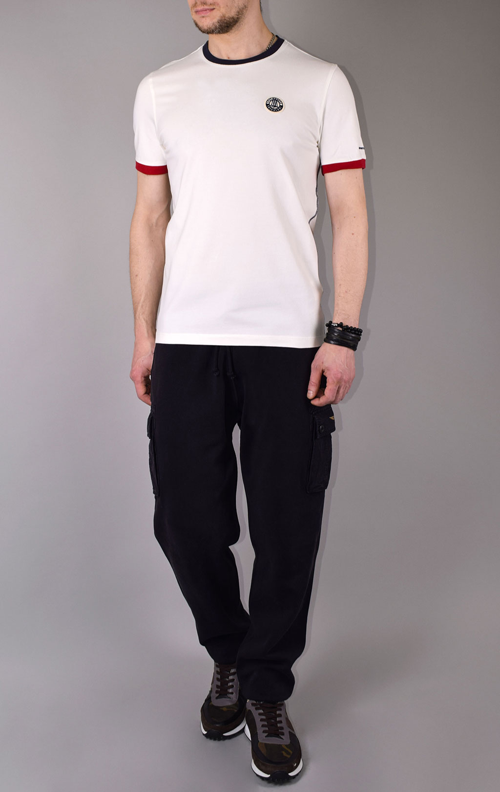 Футболка AERONAUTICA MILITARE SS 20 off white (TS 1699)
