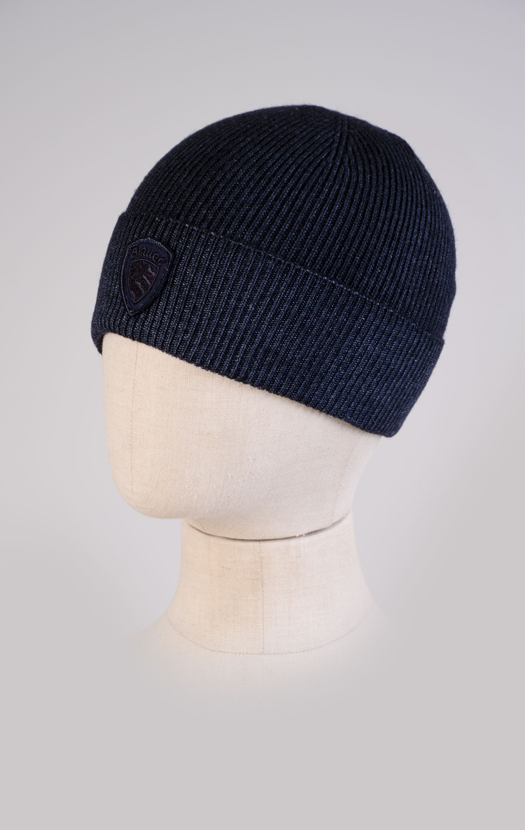 Шапка вязаная BLAUER OLIVER FW 25/26 blue (A05296) 