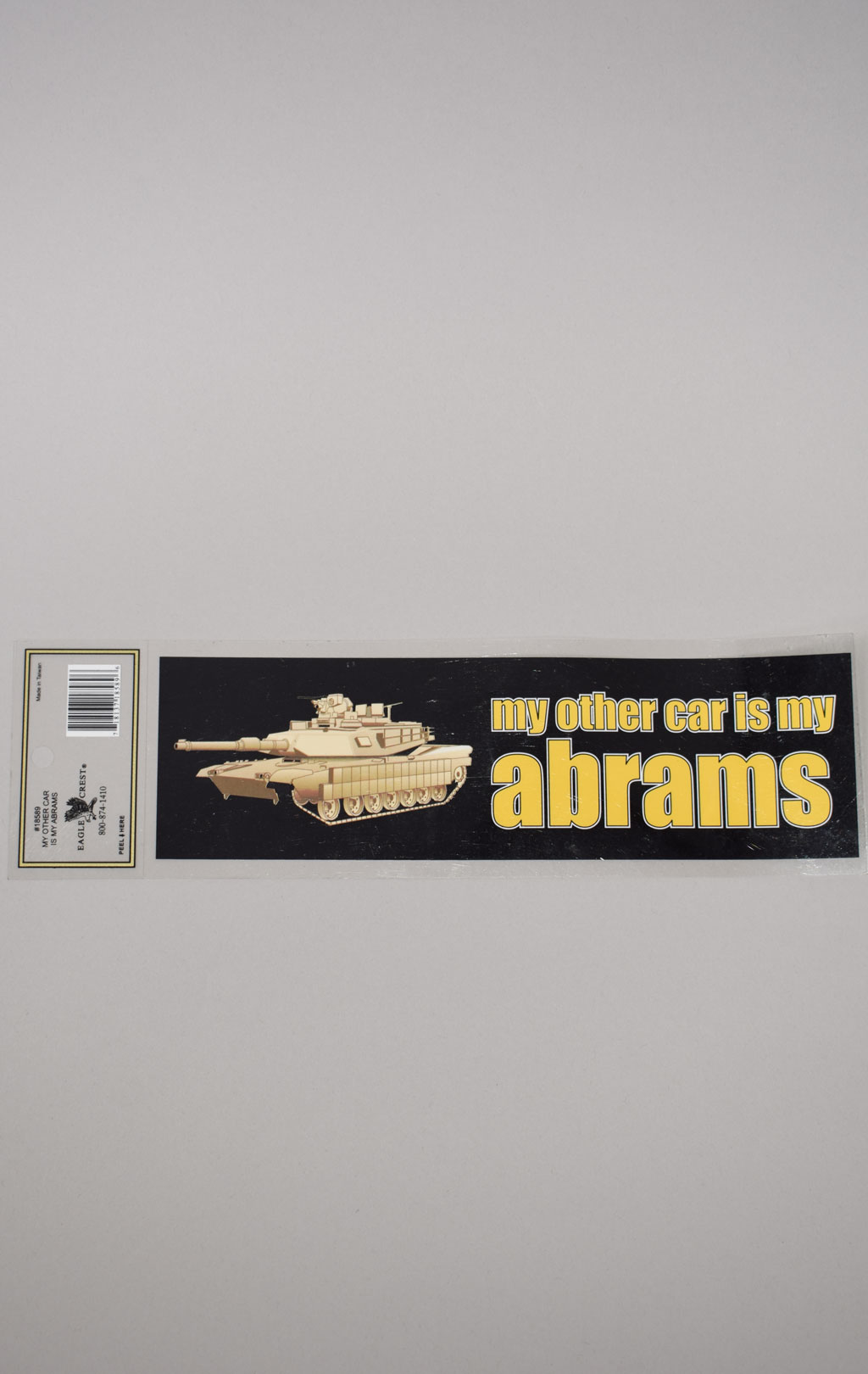 Наклейка My Other Car is My Abrams #17589 США