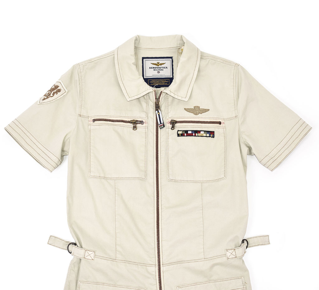 Женский комбинезон AERONAUTICA MILITARE SS 20/AL sabbia (TU 081) 