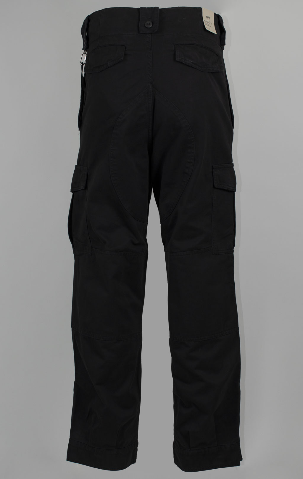 Брюки-карго ALPHA INDUSTRIES BELGIAN PANT M-64 плотные FW 24/25 black 