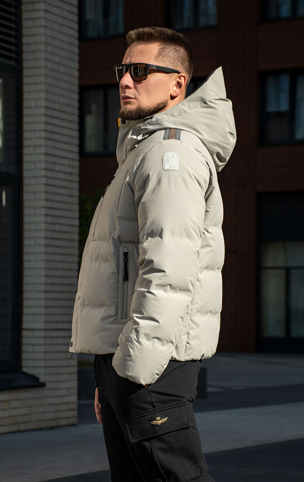 Куртка-пуховик PARAJUMPERS TAIGA FW 25/26 chateau grey 