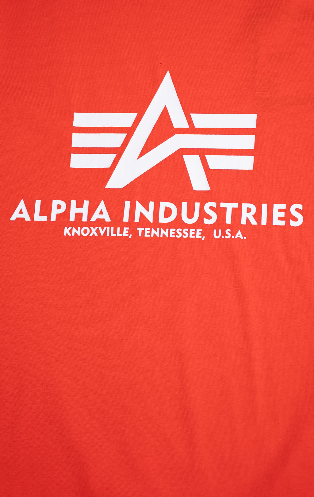 Футболка ALPHA INDUSTRIES BASIC T atomic red 